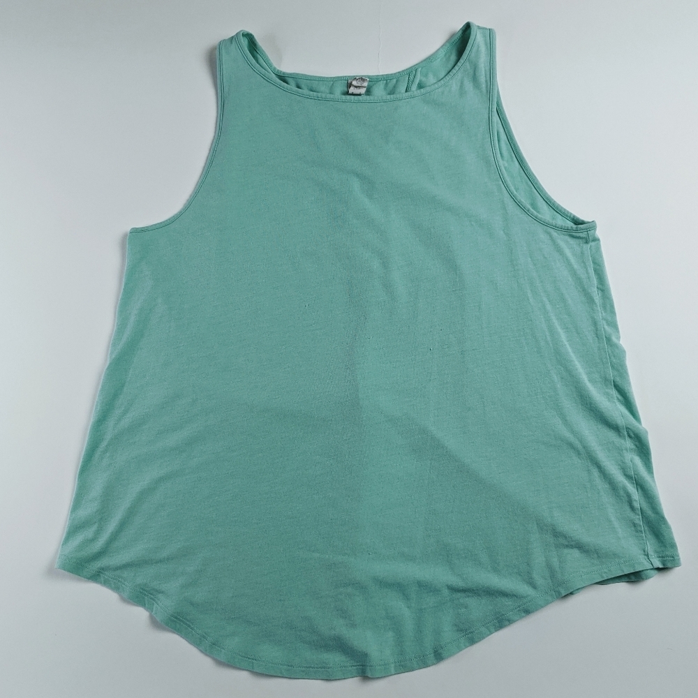 Under Armor UA Turquoise Aqua Tank Open Back